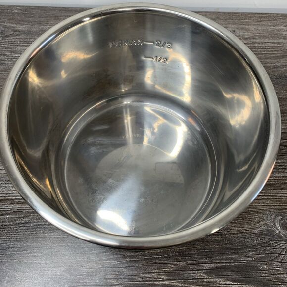 Instant Pot IP-DUO60 V2 or V3 6 Quart Pressure Cooker Metal Bowl Replacement - Picture 4 of 7